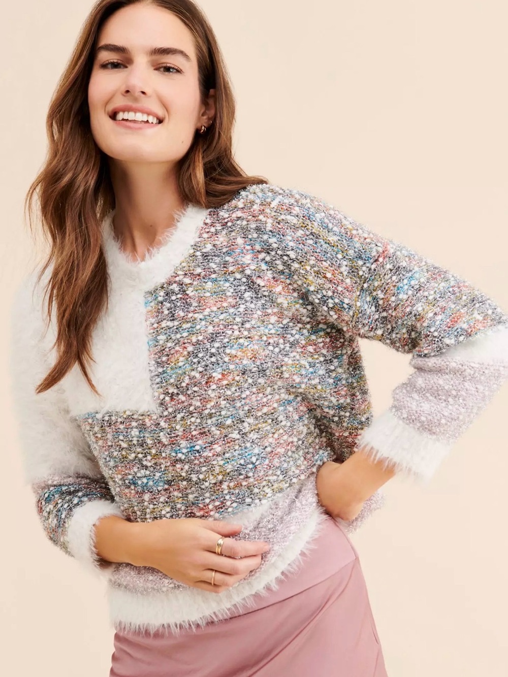 Raga Dempsey Tinsel Sweater - Anthropologie brand new with tags